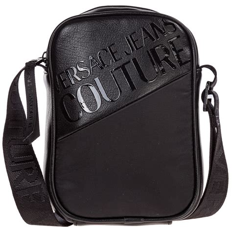 versace jeans messenger bag mens|versace quilted leather crossbody bag.